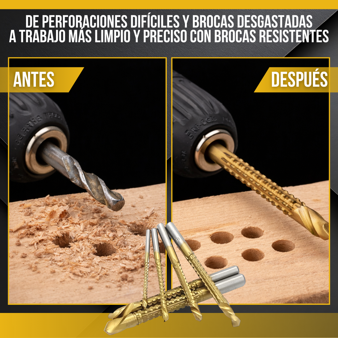 Titan Max™ - precisión y resistencia en cada perforación