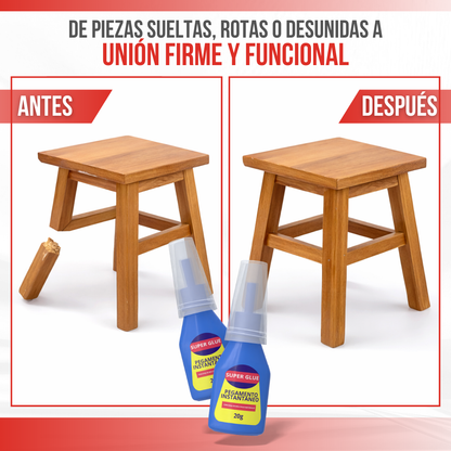 Super Glue™ - Pega fuerte, rápido y sin complicaciones