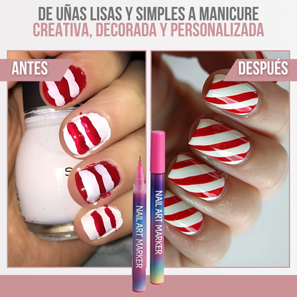 Nail Markers™ - Dibuja tu estilo, color a color