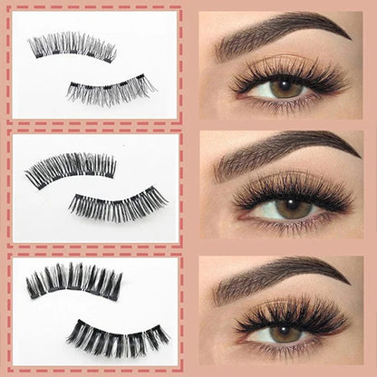 QuickGlam™ - Kit de pestañas magnéticas reutilizables