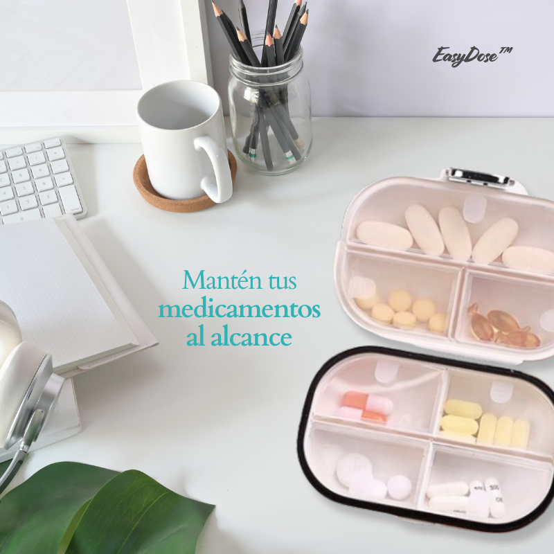 EasyDose™ - Organizador de pastillas diario