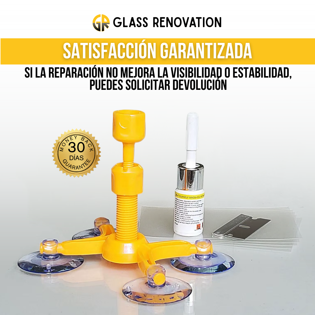 Glass Renovation™ - Repara el daño de tus vidrios, no tu bolsillo