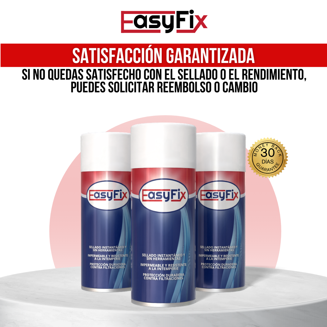 EASYFIX™ - Rocía, sella y olvídate de las filtraciones