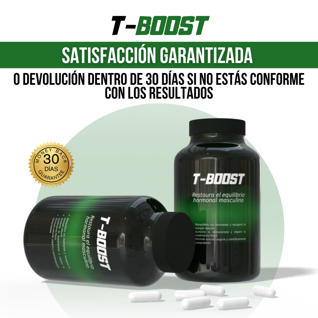 T-BOOST™ - Equilibra tus hormonas, recupera tu energía y transforma tu cuerpo