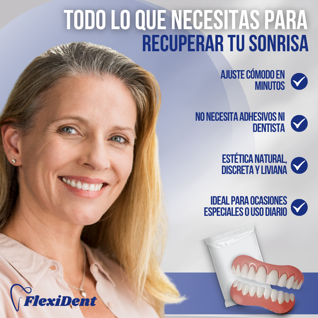 FlexiDent™ - Recupera tu sonrisa al instante