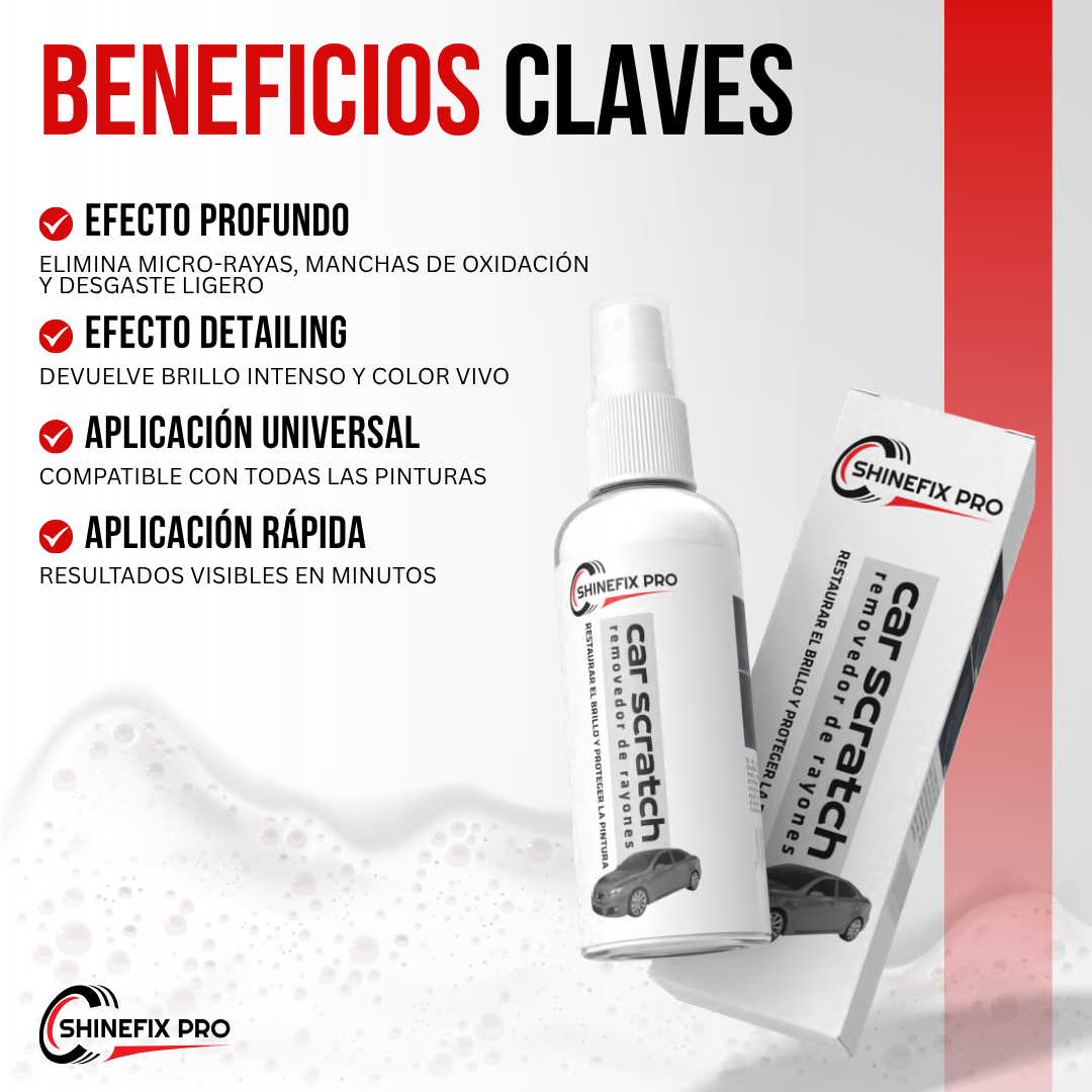 ShineFix Pro™ - Arañazos fuera. Brillo de vuelta