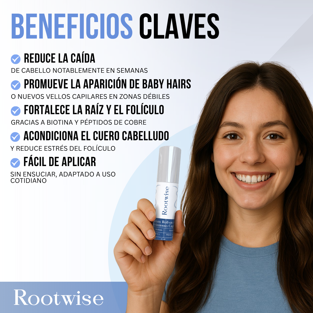 Rootwise™ - Cabello más fuerte desde la raíz