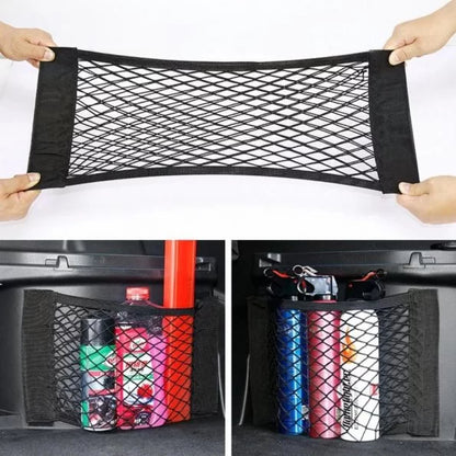 TidyRide™ - Organizador con malla elástica  para maletera de autos