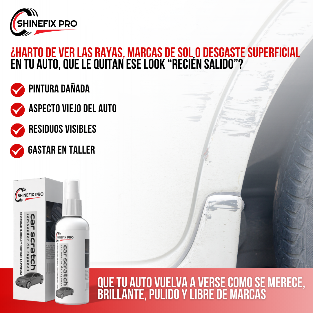 ShineFix Pro™ - Arañazos fuera. Brillo de vuelta