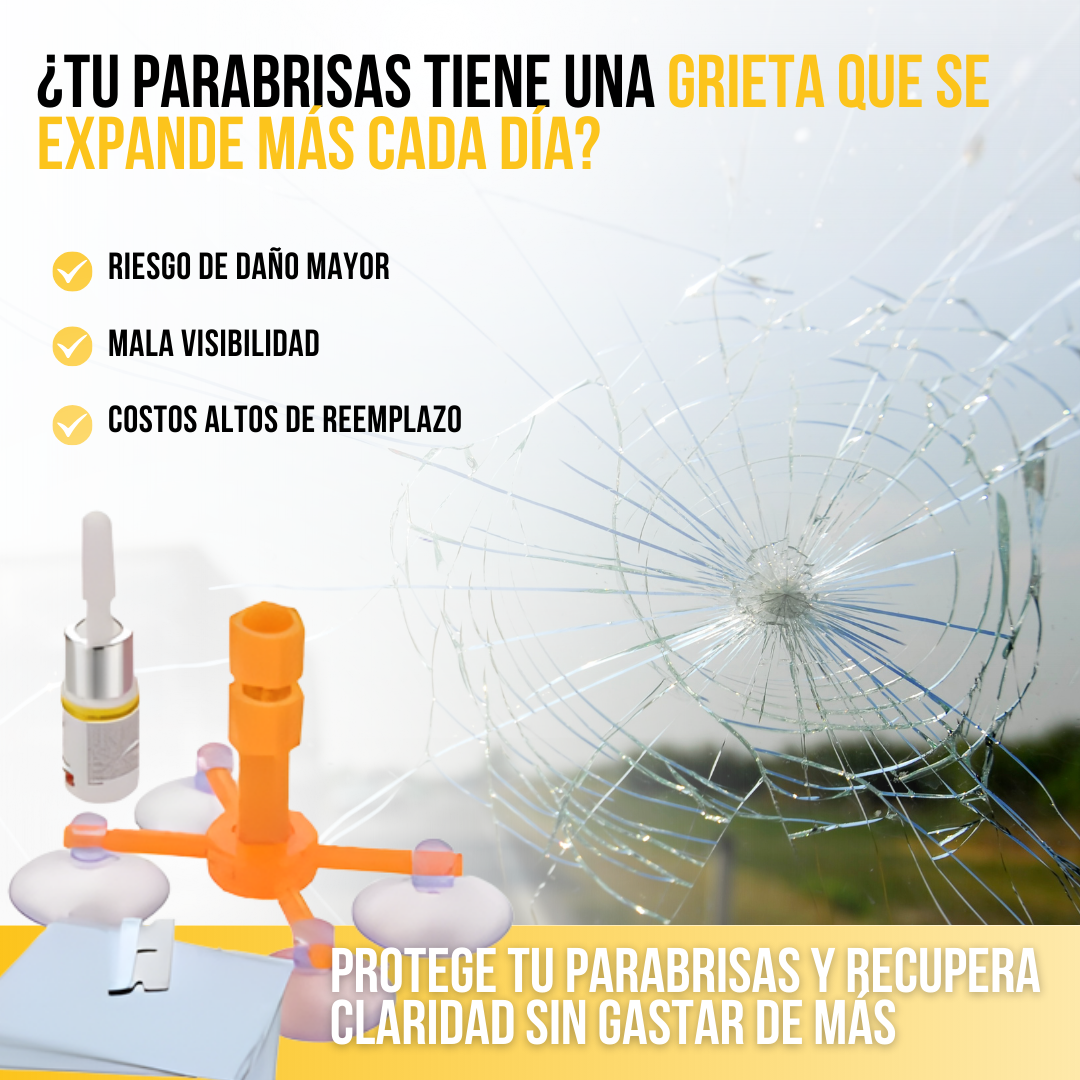 Glass Renovation™ - Repara el daño de tus vidrios, no tu bolsillo