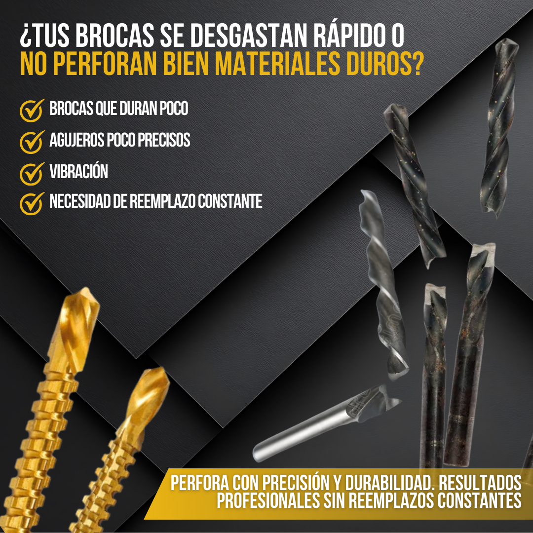 Titan Max™ - precisión y resistencia en cada perforación