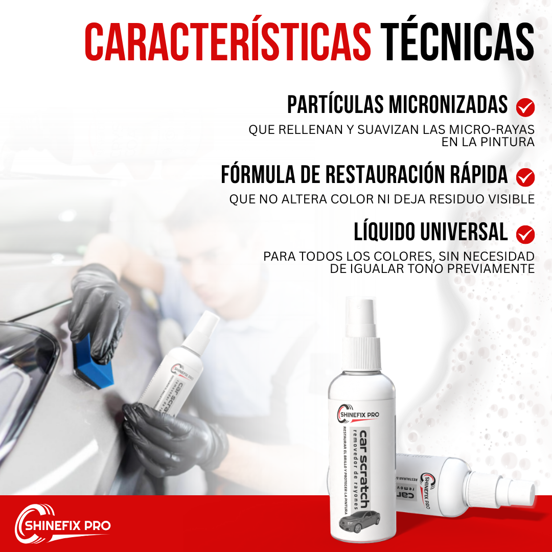 ShineFix Pro™ - Arañazos fuera. Brillo de vuelta