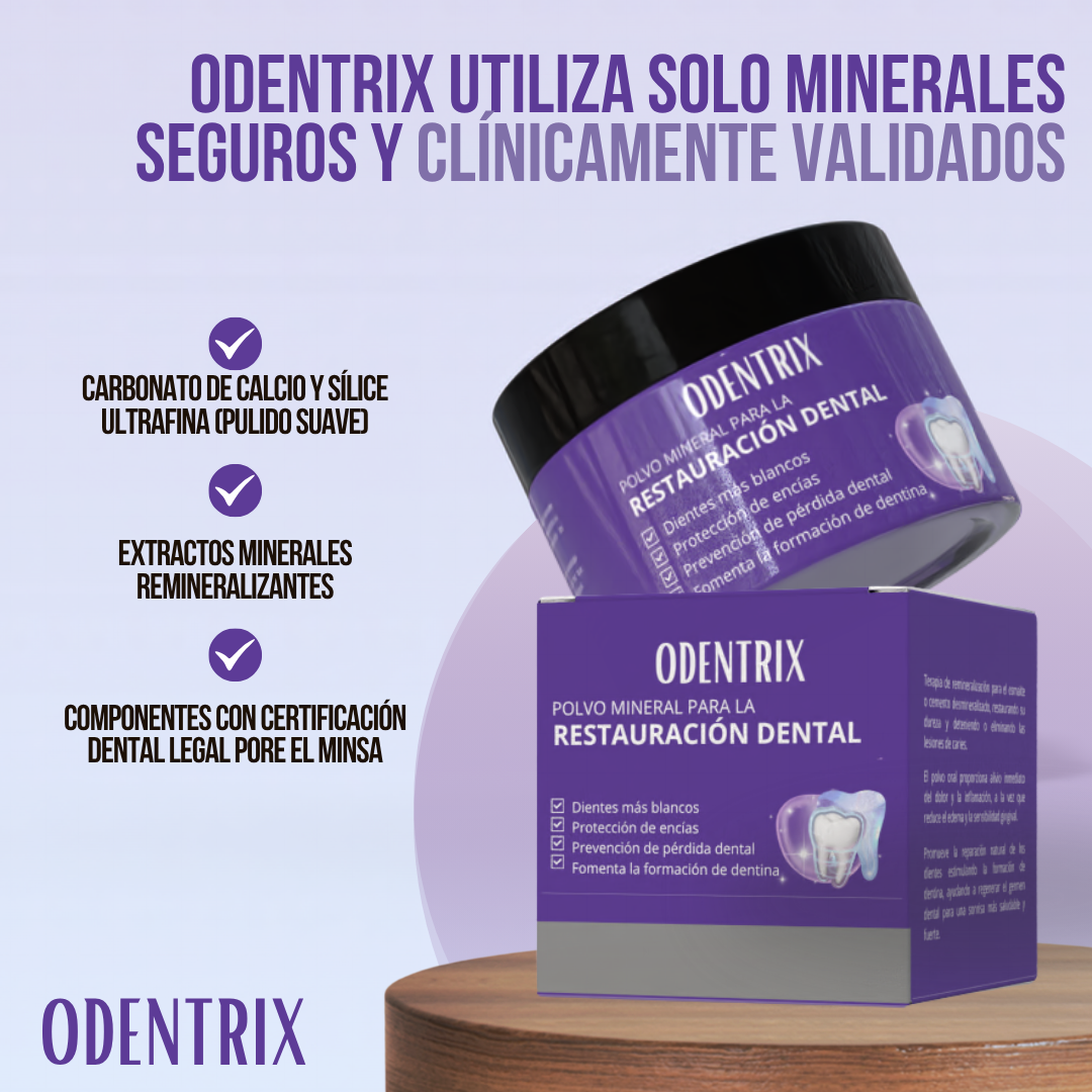 ODENTRIX™ - Repara, fortalece y protege tu sonrisa de forma natural