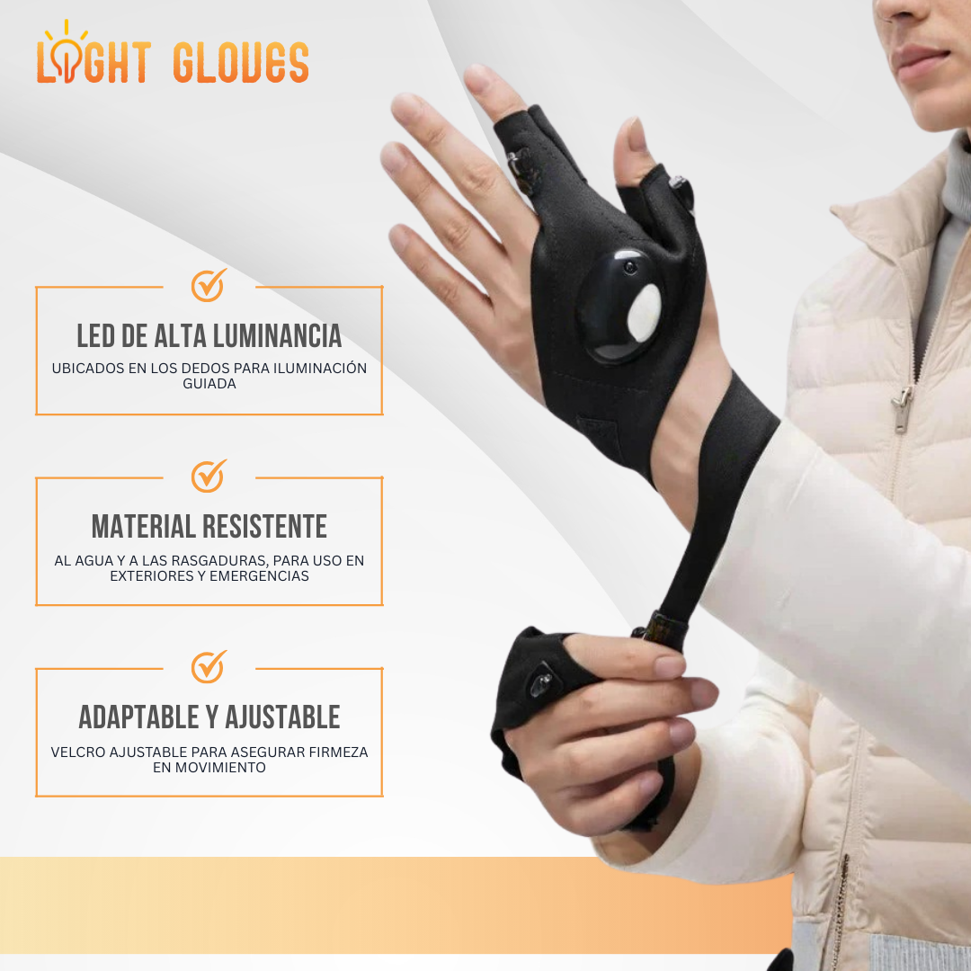 Light Gloves™ - Ilumina tus manos. Libera tu movimiento