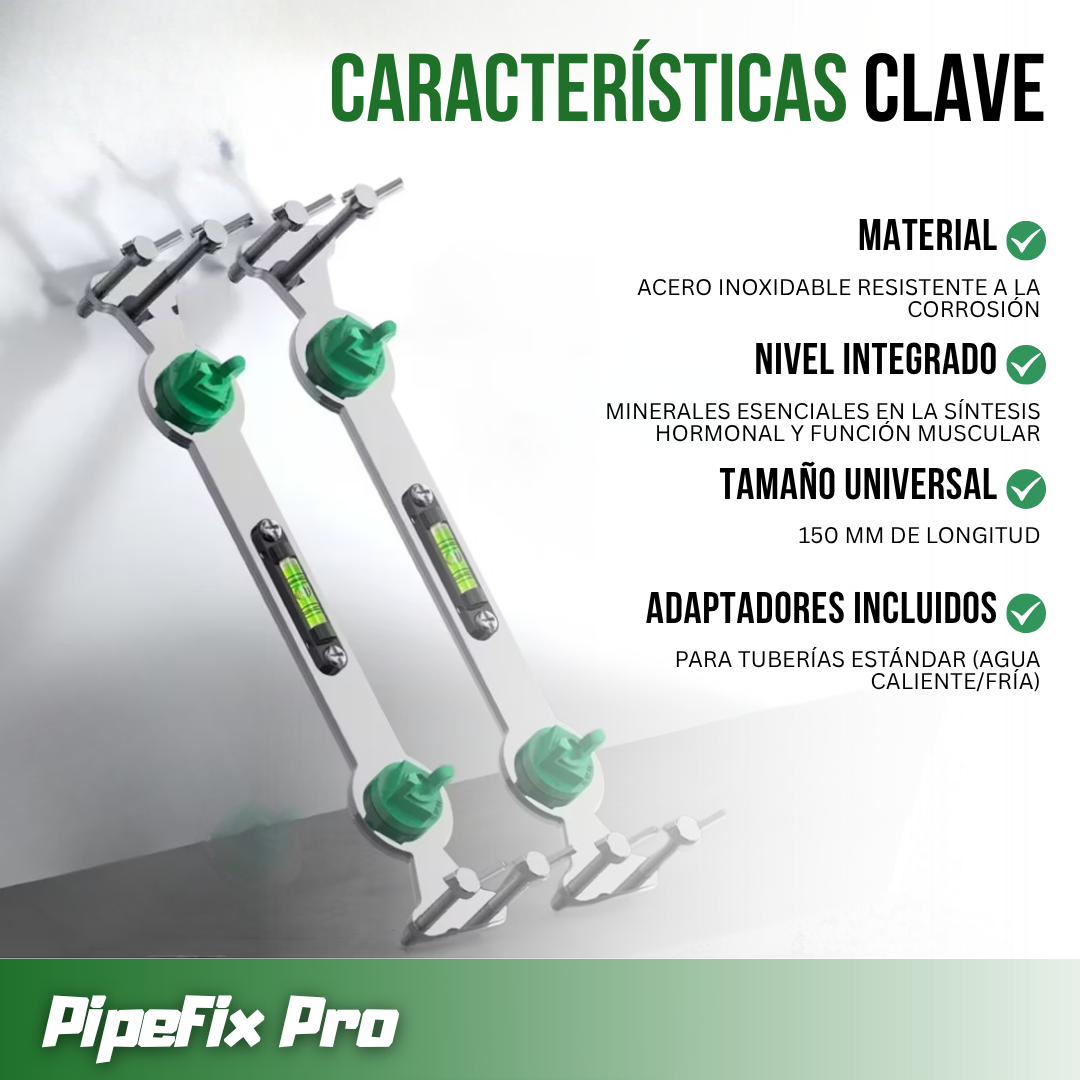 PipeFix Pro™ - Ajusta, instala y alinea como un profesional