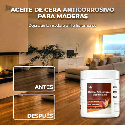 WoodRevivePro™ - Aceite de cera para madera de exterior