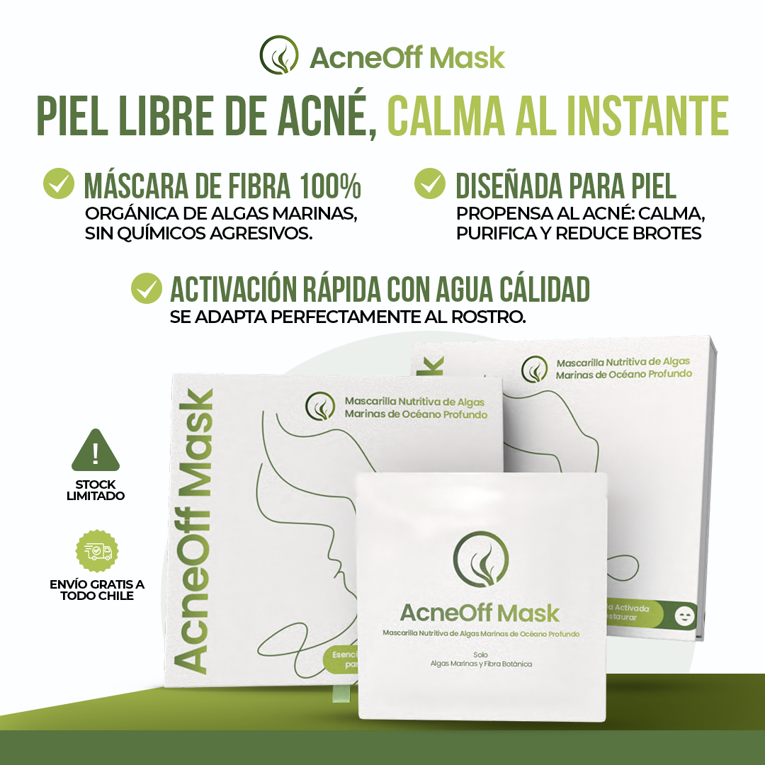AcneOff Mask™ - Sana tu piel, no la castigues.