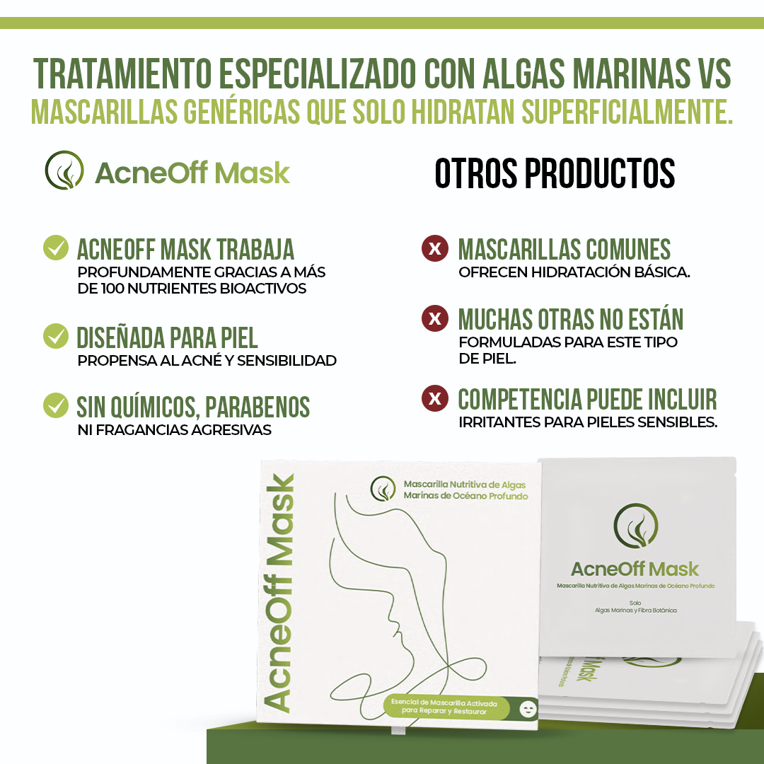 AcneOff Mask™ - Sana tu piel, no la castigues.