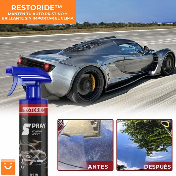 RESTORIDE™ - SPRAY RENOVADOR DE AUTOS