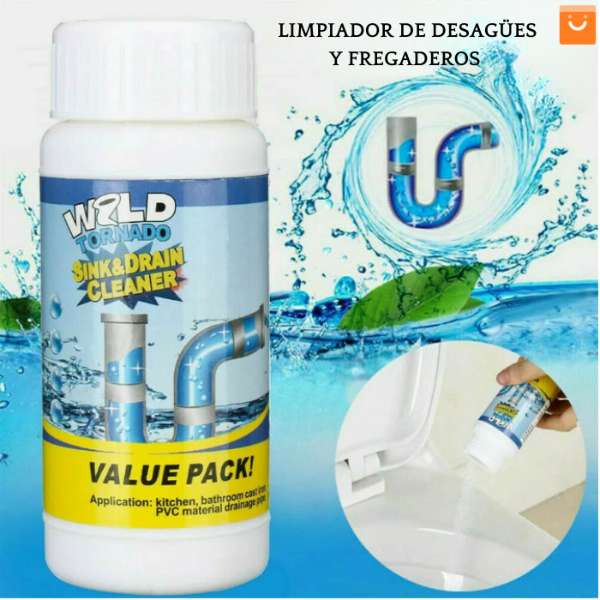 WildTornado™ - Potente limpiador de fregadores y desagües