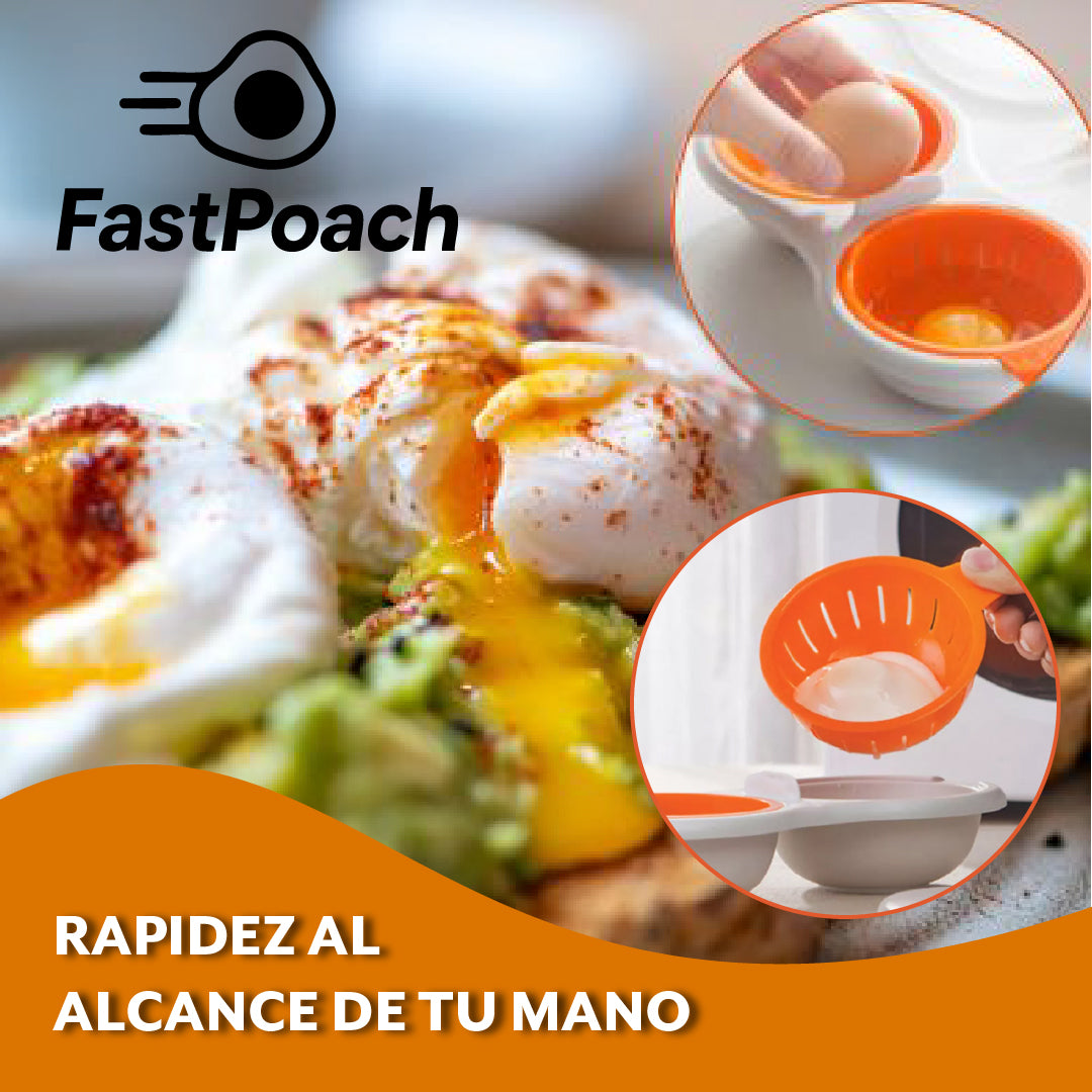 FastPoach™ - Huevos pochados perfectos en 2 minutos