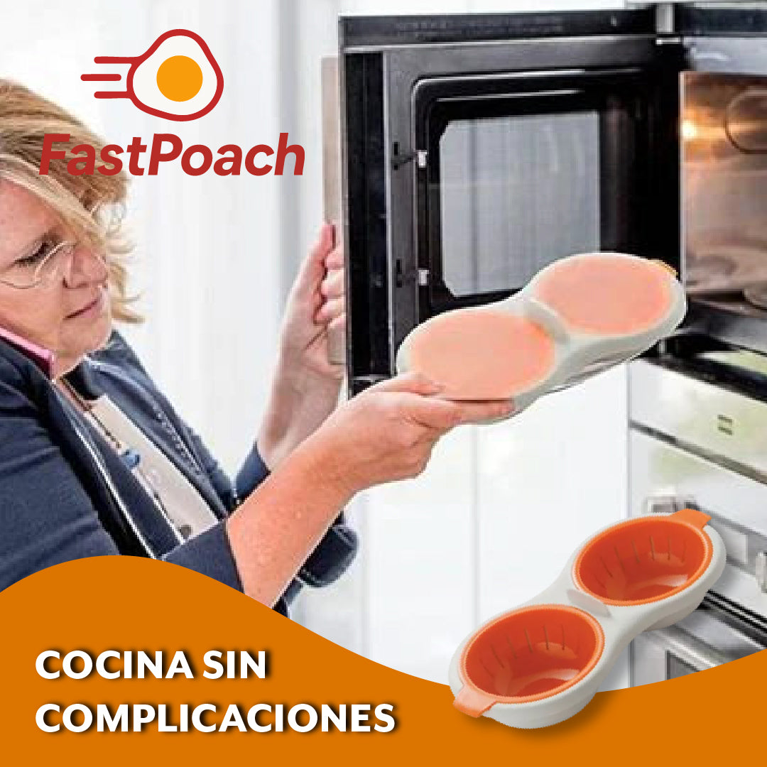 FastPoach™ - Huevos pochados perfectos en 2 minutos