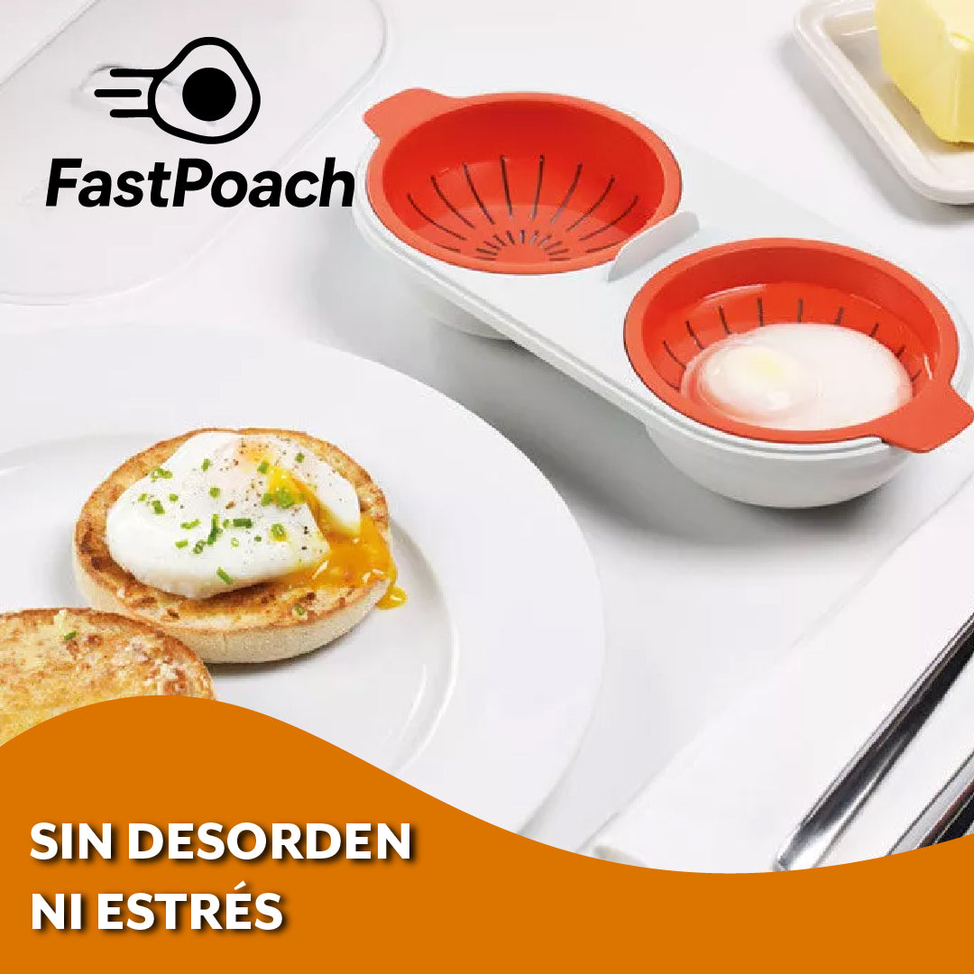 FastPoach™ - Huevos pochados perfectos en 2 minutos