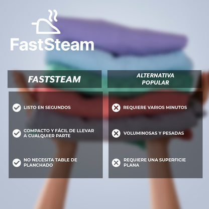 FastSteam™ – Cero arrugas en 30 segundos