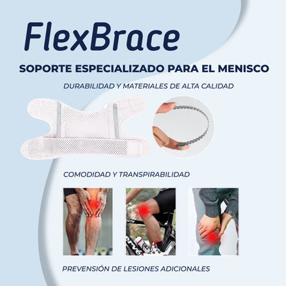 FlexBrace™ - Rodillera ajustable