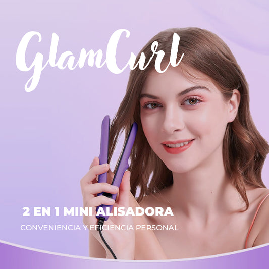 GlamCurl™ - 2 en 1 mini alisadora