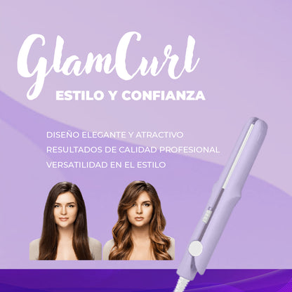 GlamCurl™ - 2 en 1 mini alisadora
