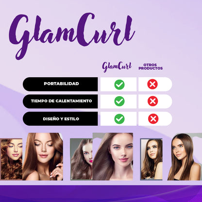 GlamCurl™ - 2 en 1 mini alisadora