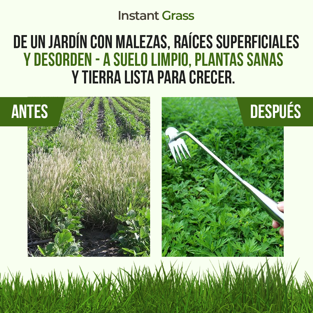 Instant Grass - El jardín limpio que quieres, sin esfuerzo y sin dolor.