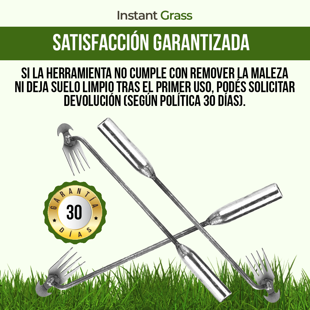 Instant Grass - El jardín limpio que quieres, sin esfuerzo y sin dolor.