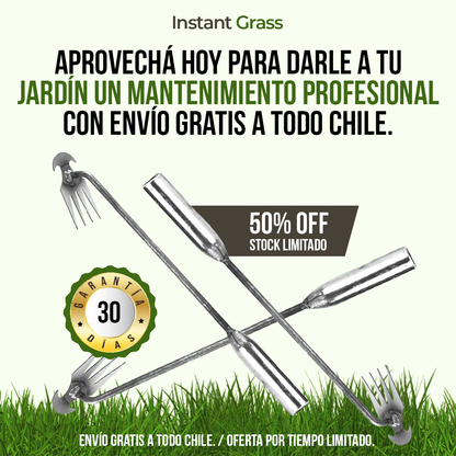 Instant Grass - El jardín limpio que quieres, sin esfuerzo y sin dolor.