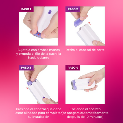 Laserfast™ - Depiladora Indolora láser 2 en 1