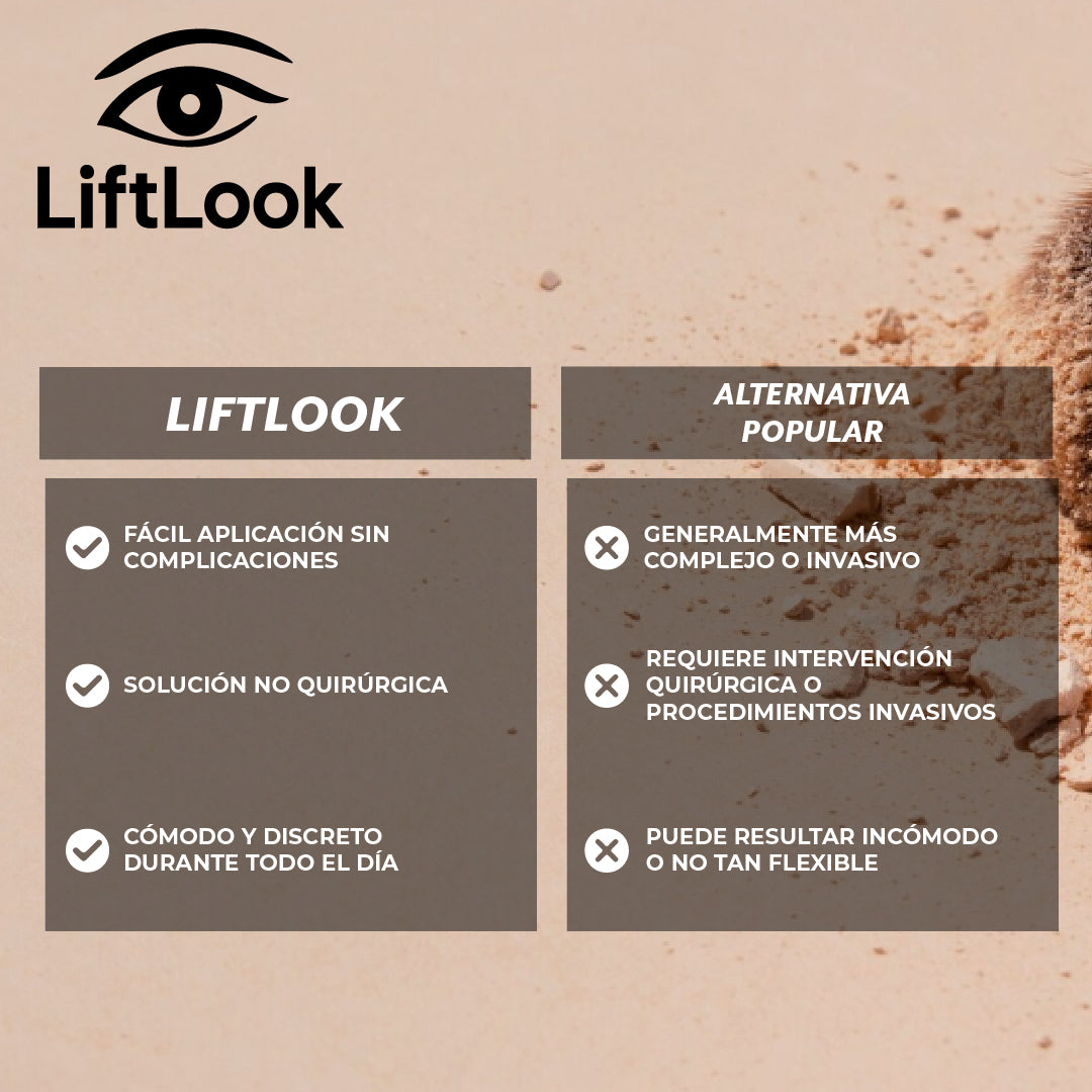 LiftLook ™ - Elevación instantánea para una mirada rejuvenecida