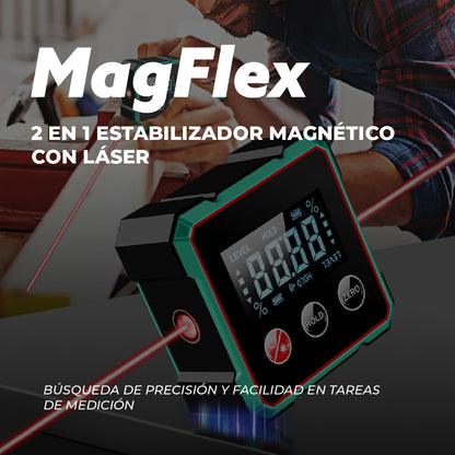 MagFlex™ - 2 en 1 estabilizador magnético con laser