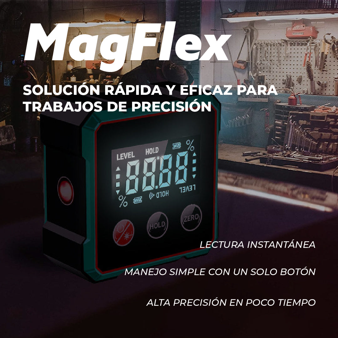 MagFlex™ - 2 en 1 estabilizador magnético con laser