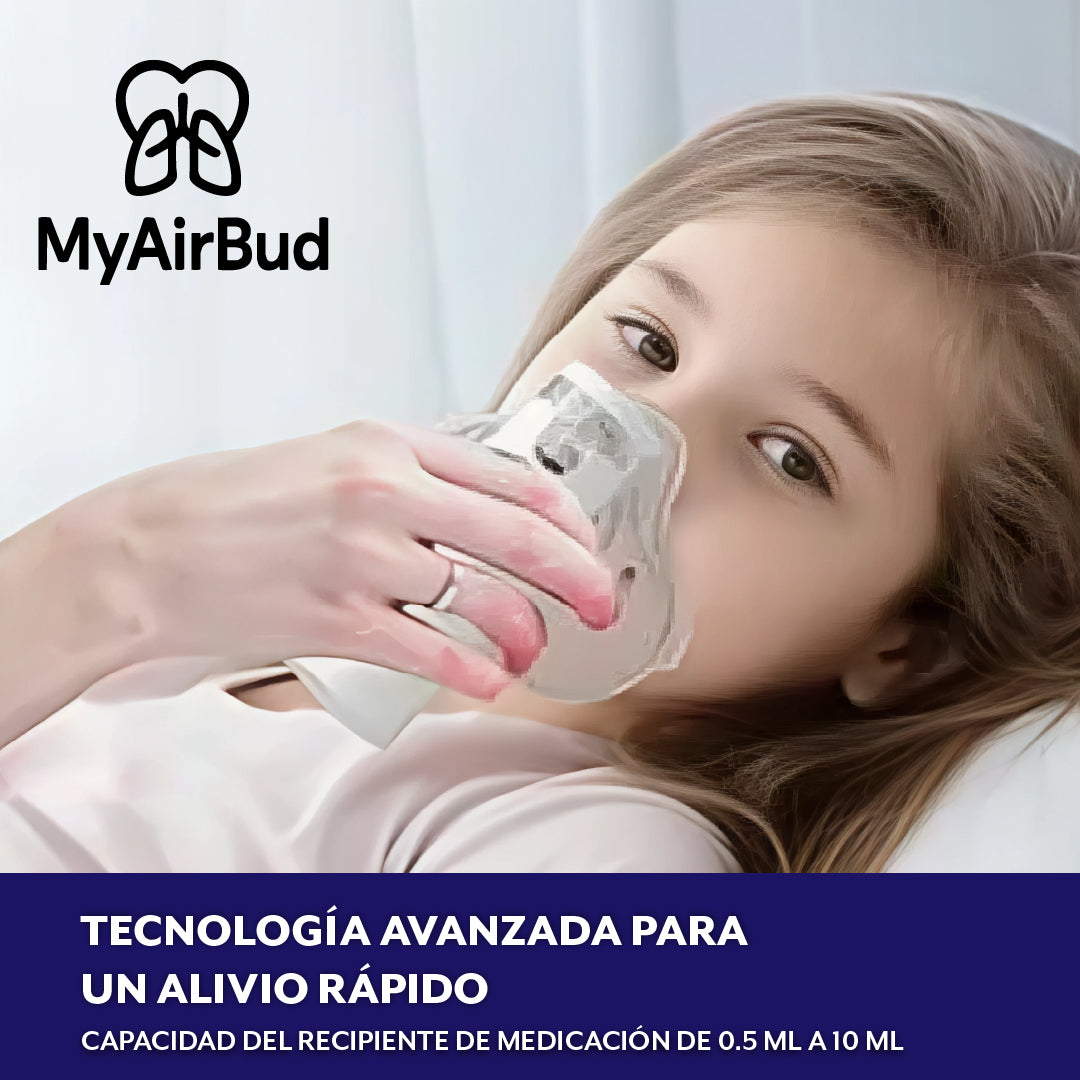 MyAirBud™ - Tu Compañero de Viaje para Respirar Mejor