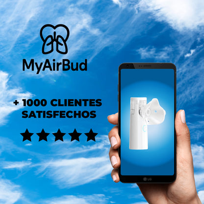 MyAirBud™ - Tu Compañero de Viaje para Respirar Mejor