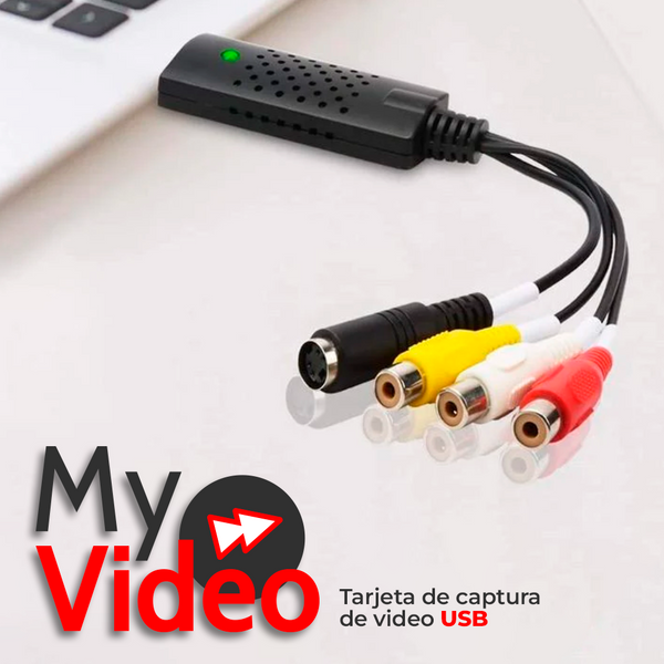 MY VIDEO™ - Tarjeta de captura de video USB