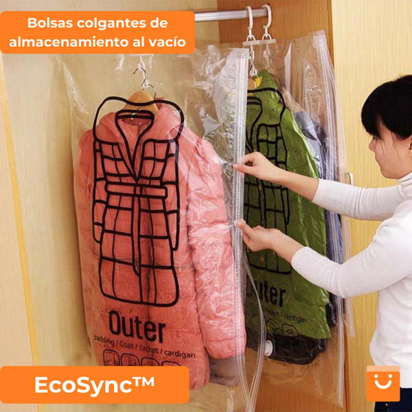 EcoSync™ - Bolsas colgantes de almacenamiento al vacío