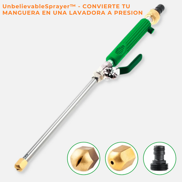 UnbelievableSprayer™ - CONVIERTE TU MANGUERA EN UNA LAVADORA A PRESION