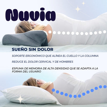 Nuvia™ - Almohada ergonómica
