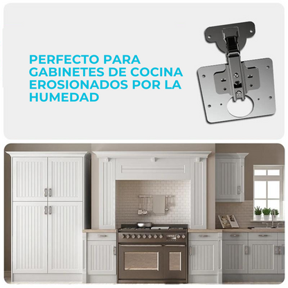 HingeFix™ - KIT DE REPARACIÓN DE BISAGRAS | Oferta Exclusiva 2x1