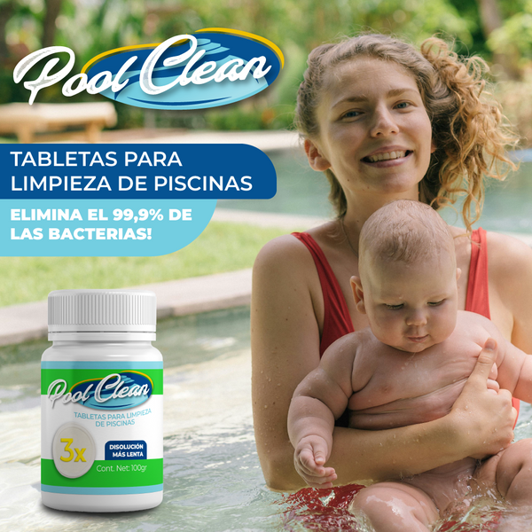 Poolclean™ - TABLETAS PARA LIMPIEZA DE PISCINAS