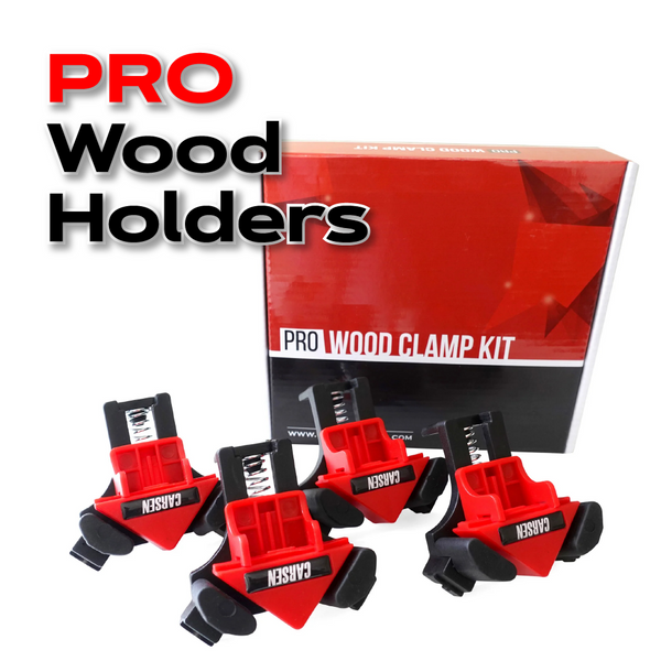 ProWoodHolders™ - Kit de 4 abrazaderas para madera