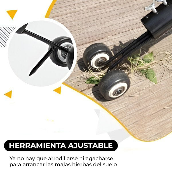 ErgoWeed™ - Elimina maleza en espacios reducidos sin esfuerzo