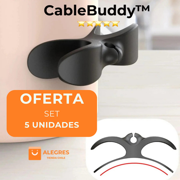 CABLEBUDDY™ - ORGANIZADOR DE CABLES PARA ELECTRODOMÉSTICOS